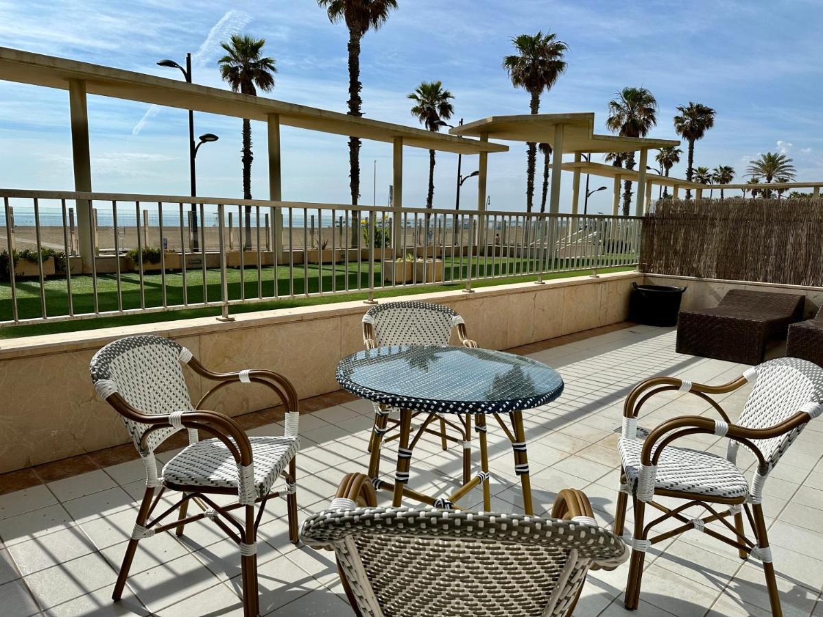 Reinapart Patacona Beachfront Seaview Valencia Exterior foto